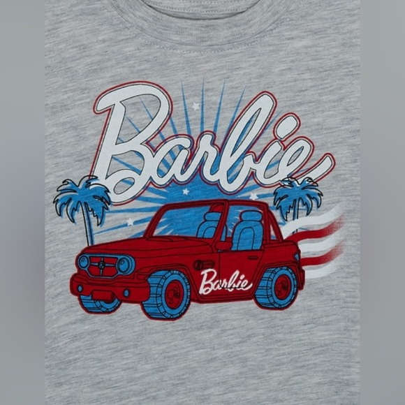Barbie Gray Short Sleeve Tee - Picture 2 of 7